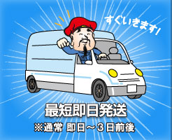 最短即日発送
